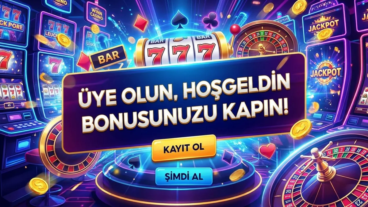Bonusla kayıt ekranı